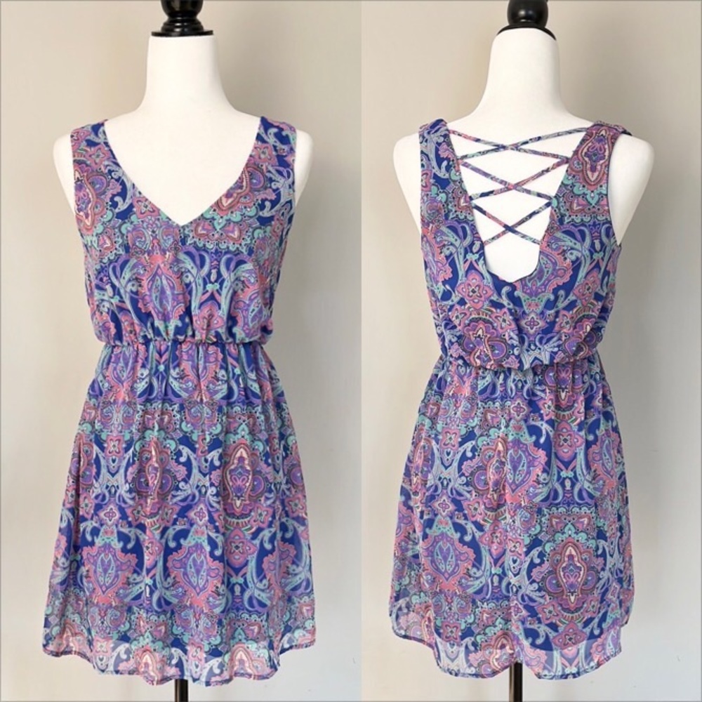 Everly Paisley Dress 🌸